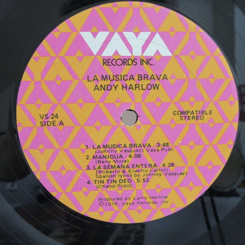 ANDY HARLOW / La Musica Brava | TOHTO records &