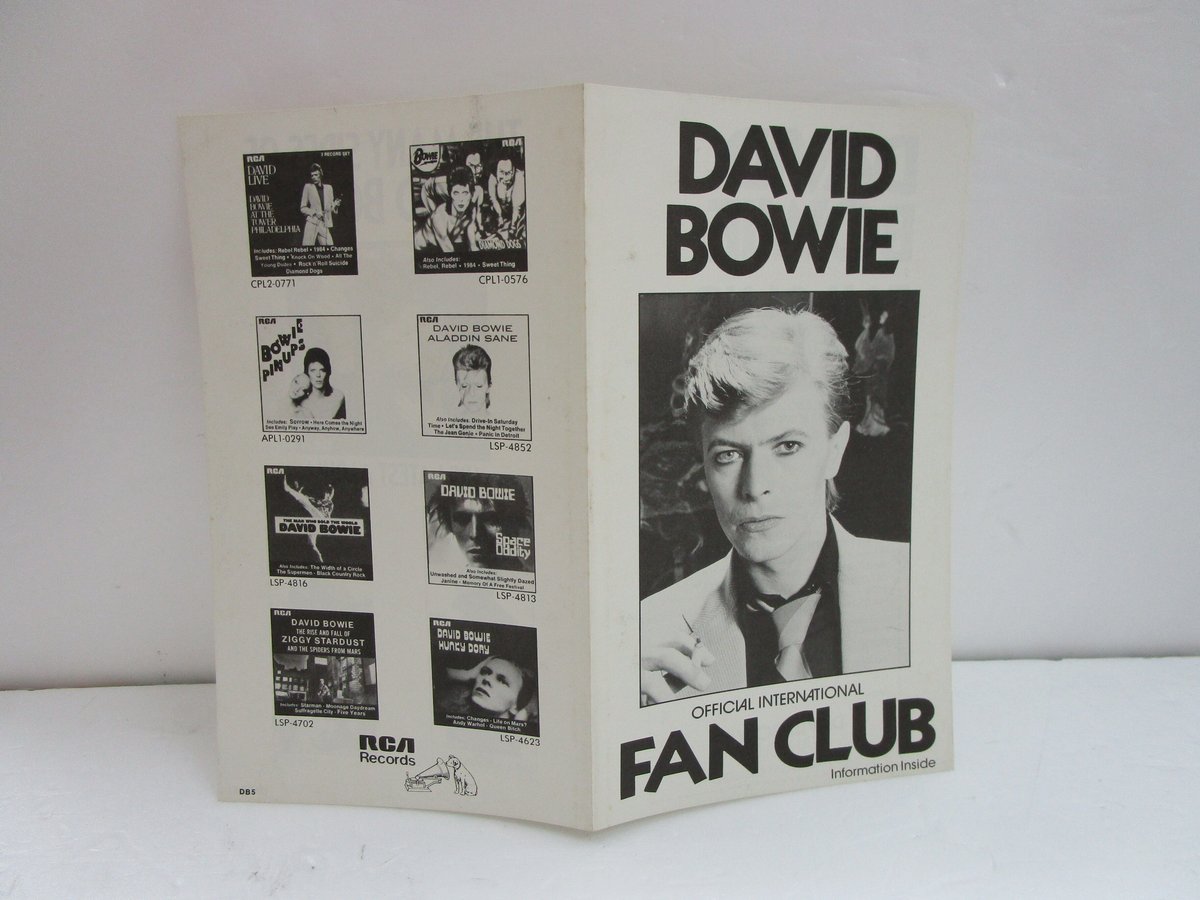 David Bowie 日本盤ファンジン ODD STORY 9冊セット DAVID BOWIE