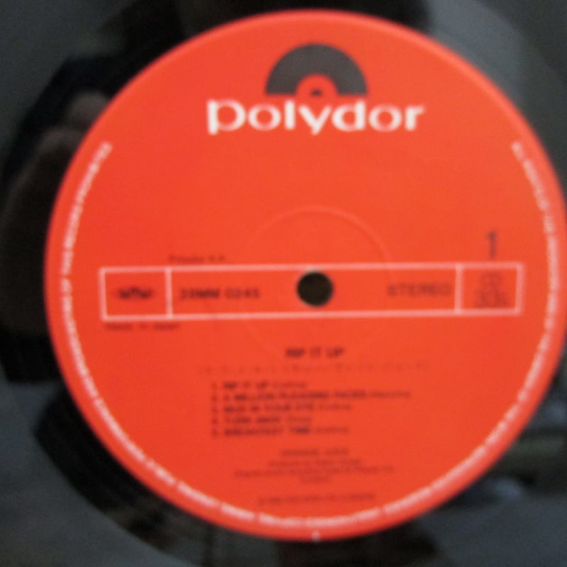 ORANGE JUICE / Rip It Up | TOHTO records & book