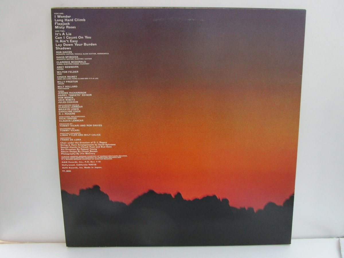 洋楽 RON DAVIES-U. F. O. Ron Davies – U. F. O. | Releases | Discogs
