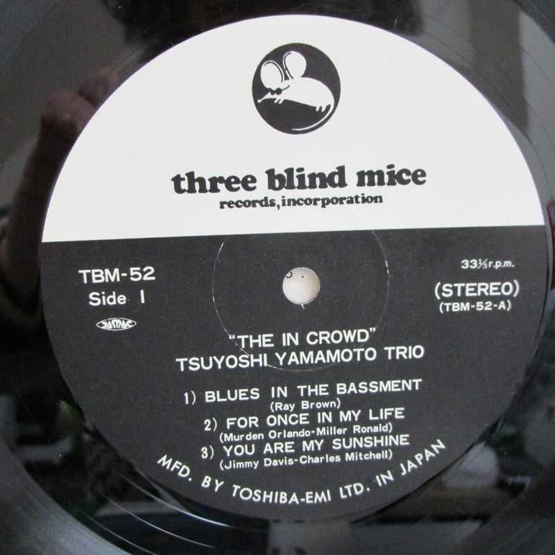 山本剛トリオ / The in Crowd | TOHTO records & books a