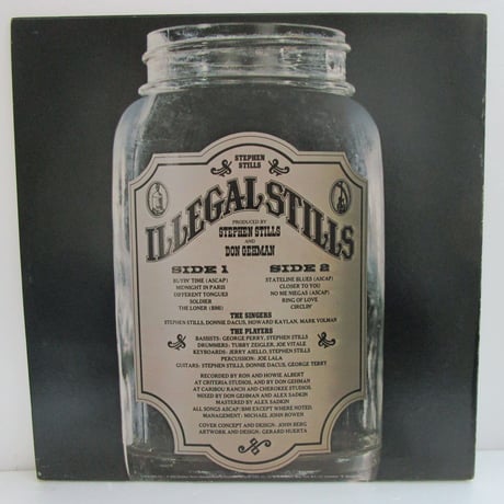 STEPHEN STILLS / Illegal Stills