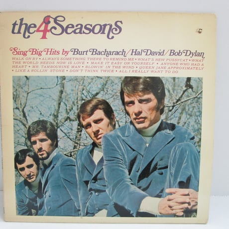 FOUR SEASONS / Sing Big Hts by Burt Bacharach, Bob Dylan