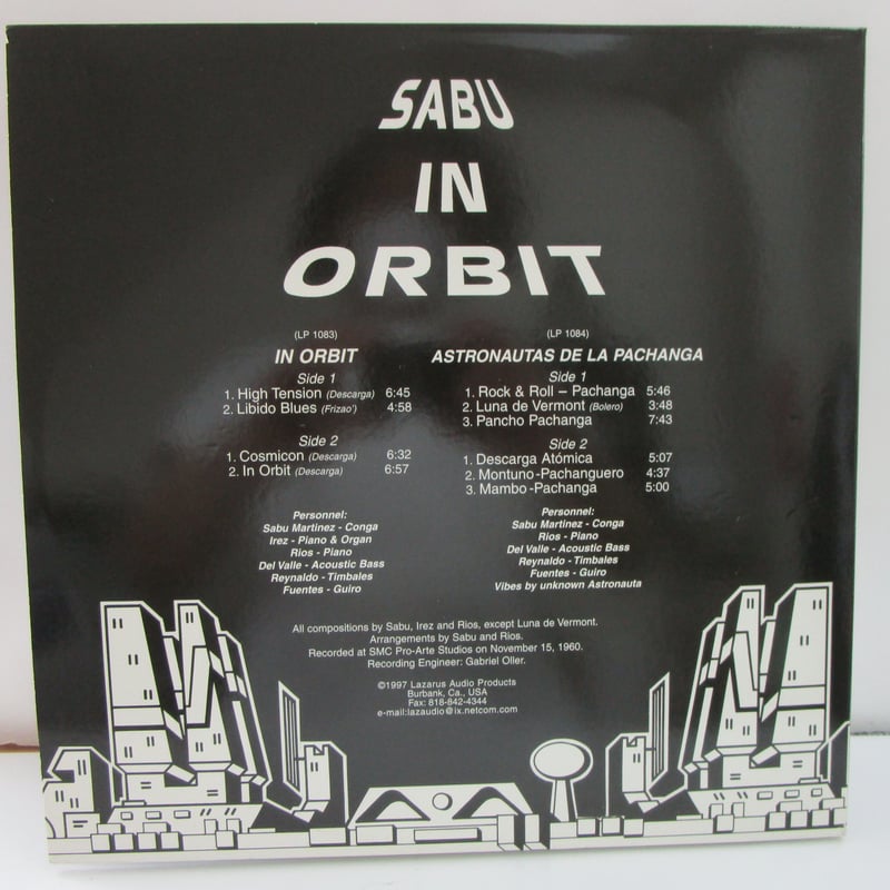 SABU MARTINEZ / Sabu In Orbit | TOHTO records