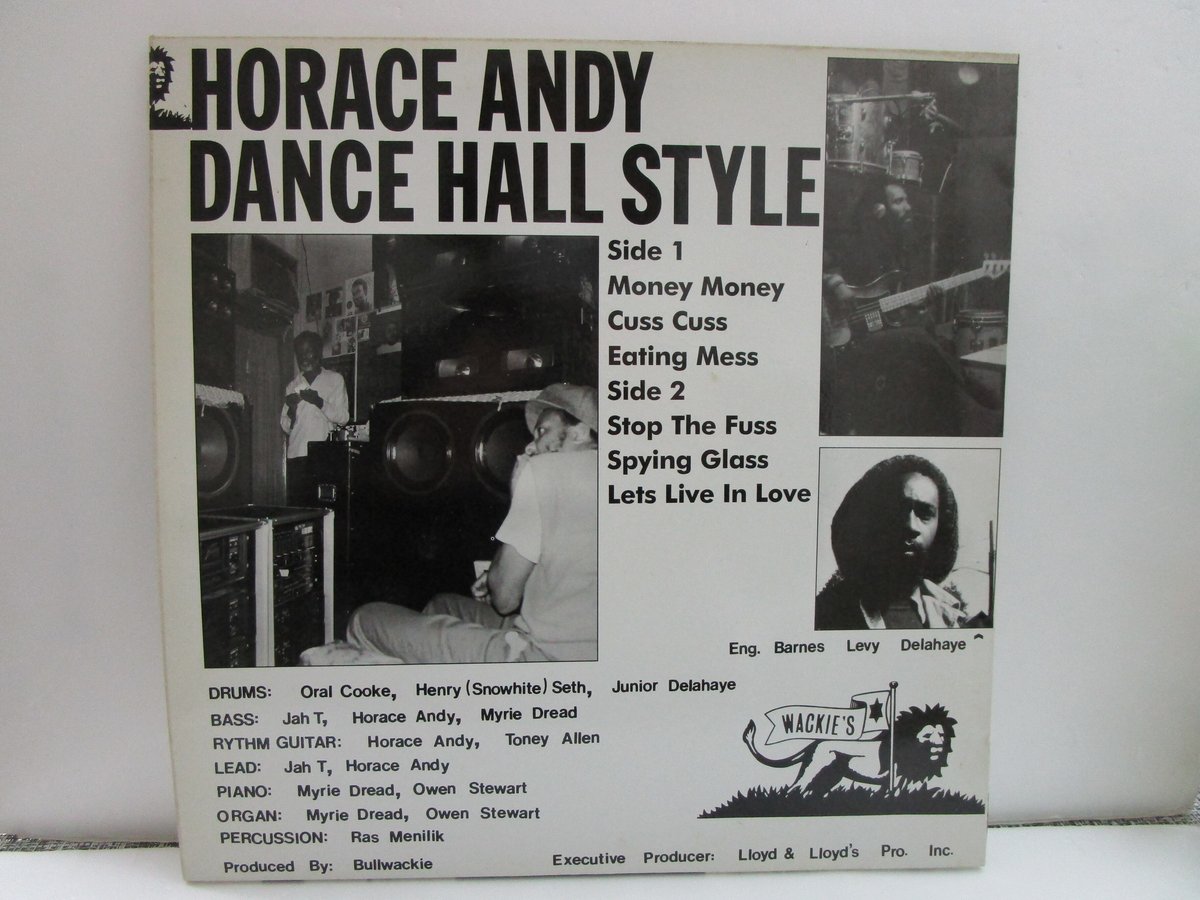 HORACE ANDY / Dance Hall Style | TOHTO records 