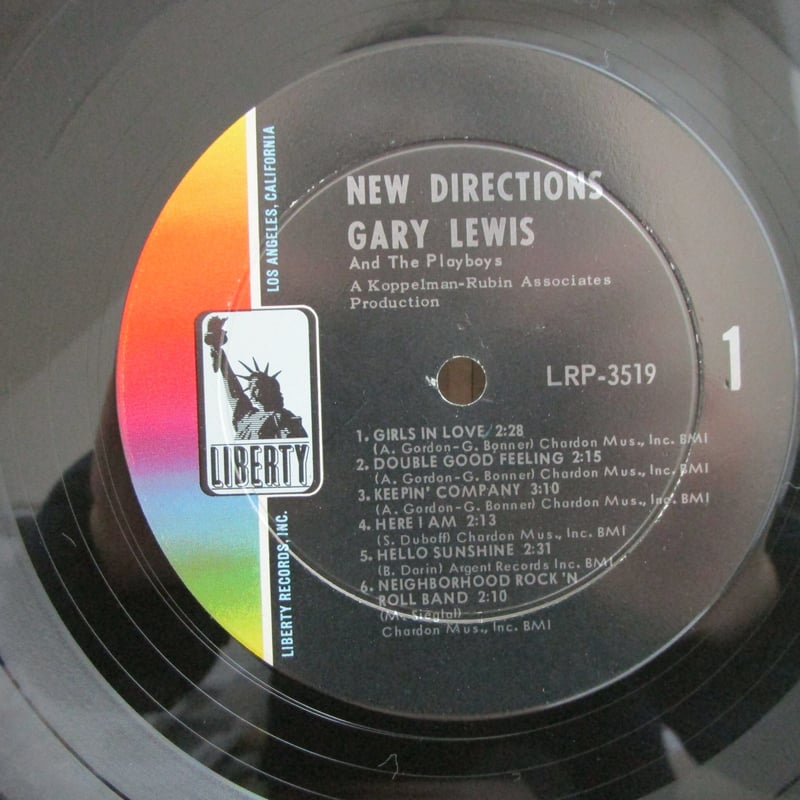 GARY LEWIS & THE PLAYBOYS /New Directions MONO