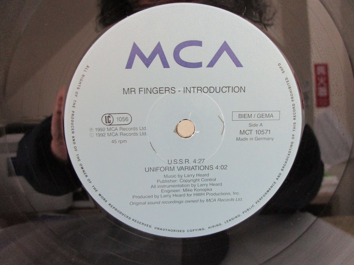 MR. FINGERS / Introduction 12inch付 | TOHTO reco MR. FINGERS / Introduction 12inch付 | TOHTO reco