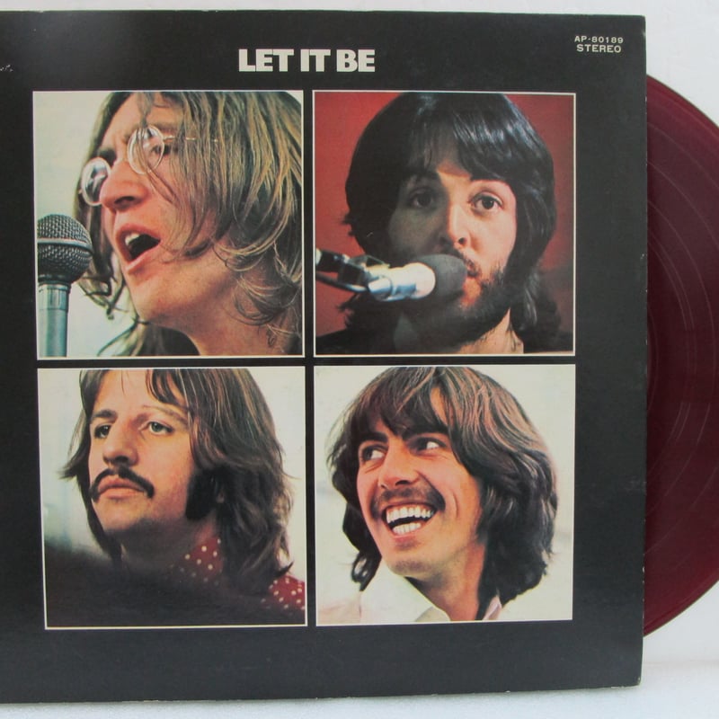 BEATLES / Let It Be アップル・赤盤 | TOHTO records & b