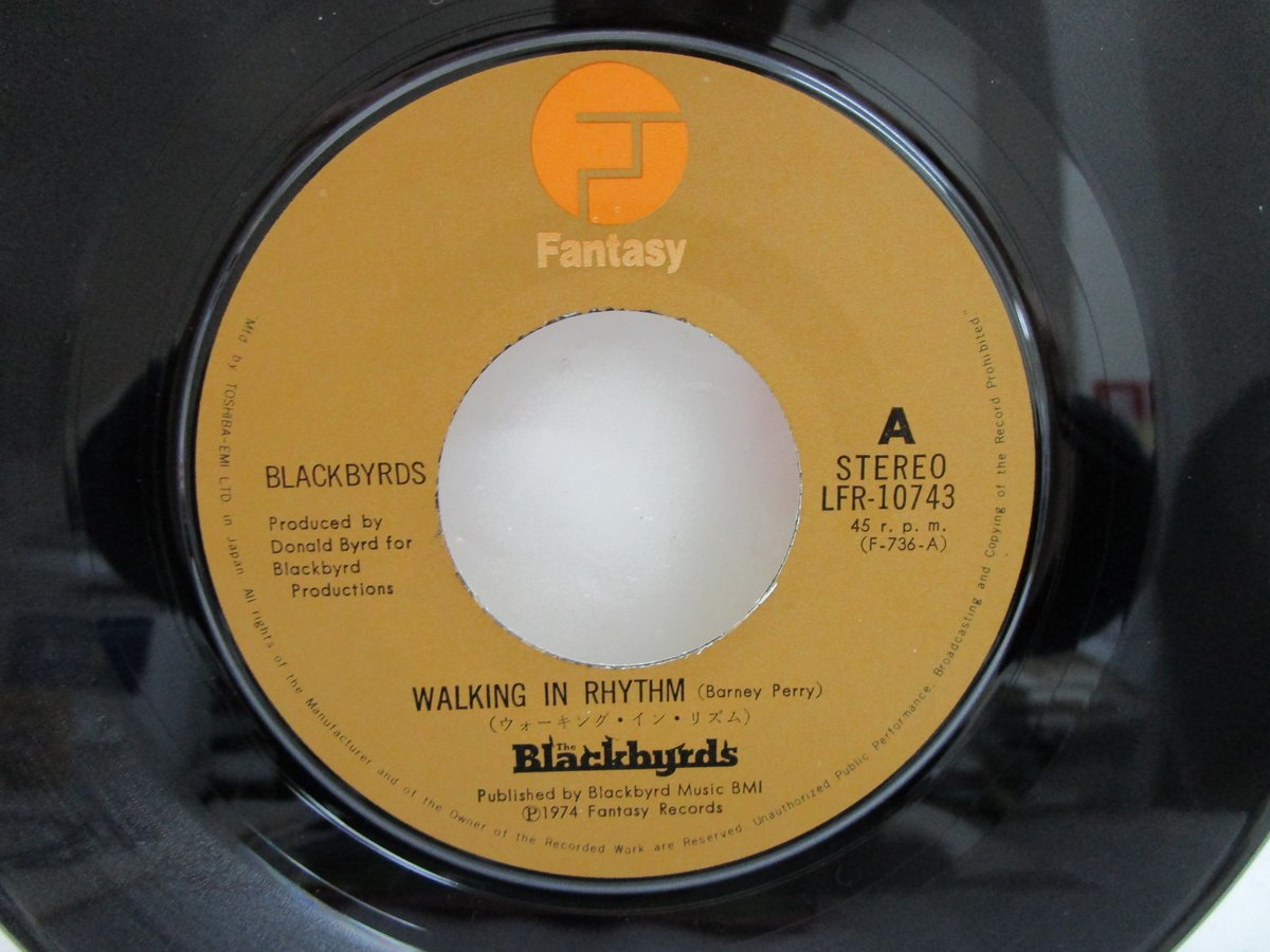 BLACKBYRDS / Walking in Rhythm 7インチ・シングル | TOHT