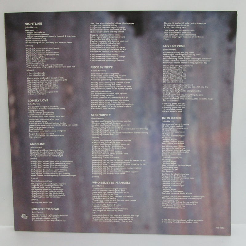 ジョン・マーティン Piece by Piece レコード NzUtNzU1OC5qcGVn.jpeg