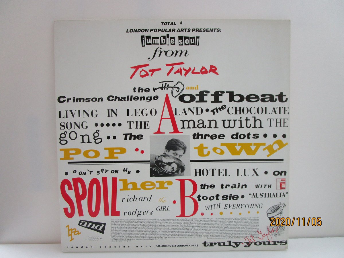 TOT TAYLOR / JUMBLE SOUL | TOHTO records & book