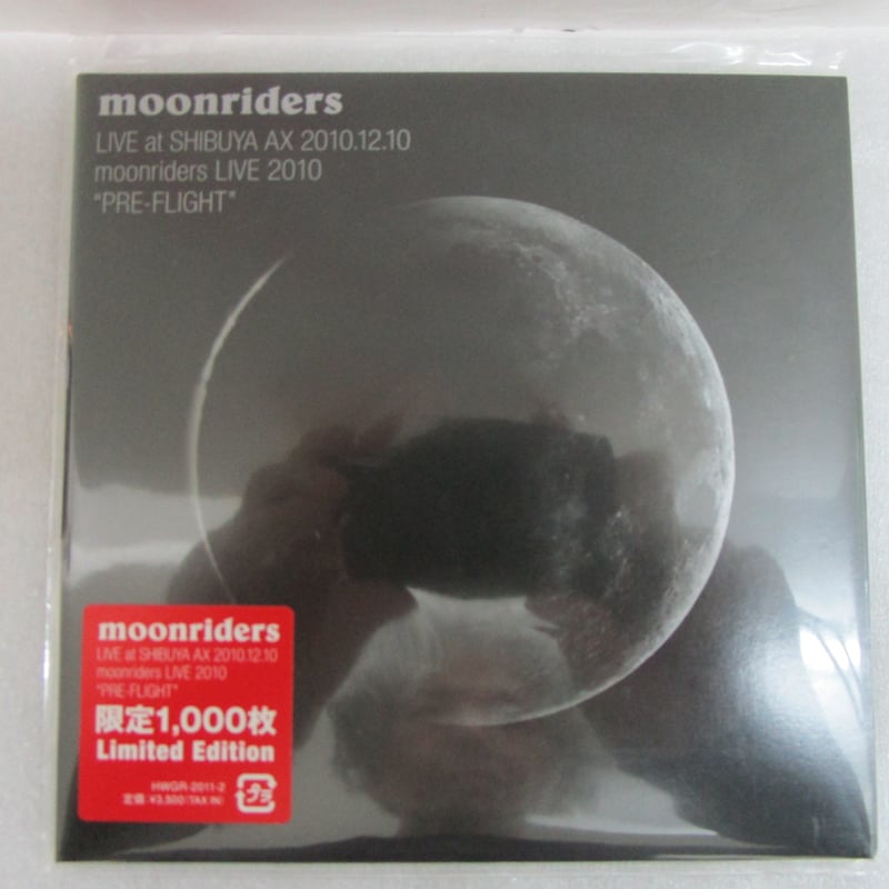ムーンライダーズ / Live at Shibuya AX 2010.12.10 ＊ CD |