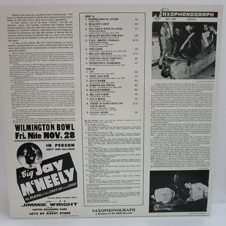 BIG JAY McNEELY / The Best of
