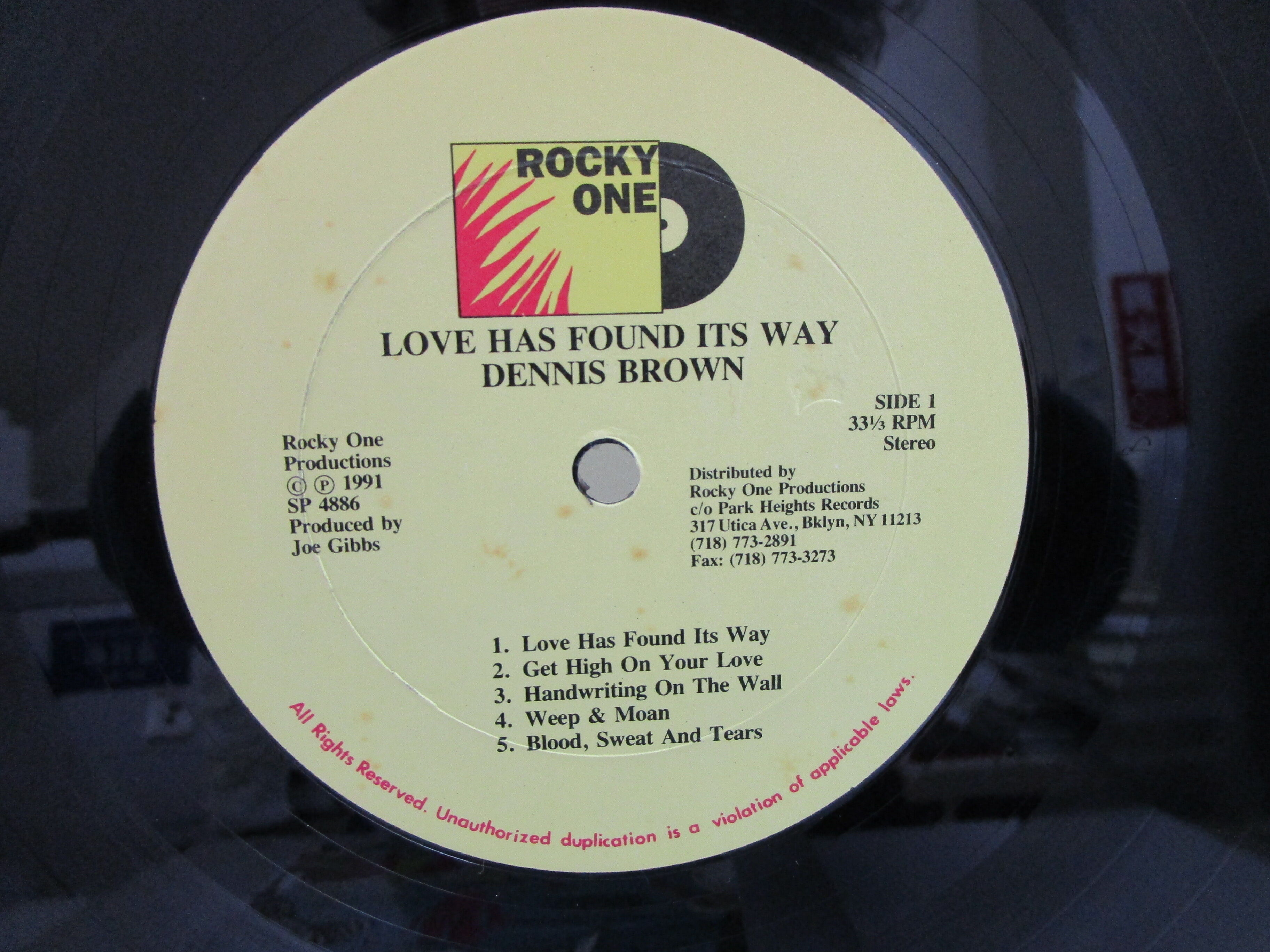 DENNIS BROWN / Love Has Found Its Way | TOHTO r
