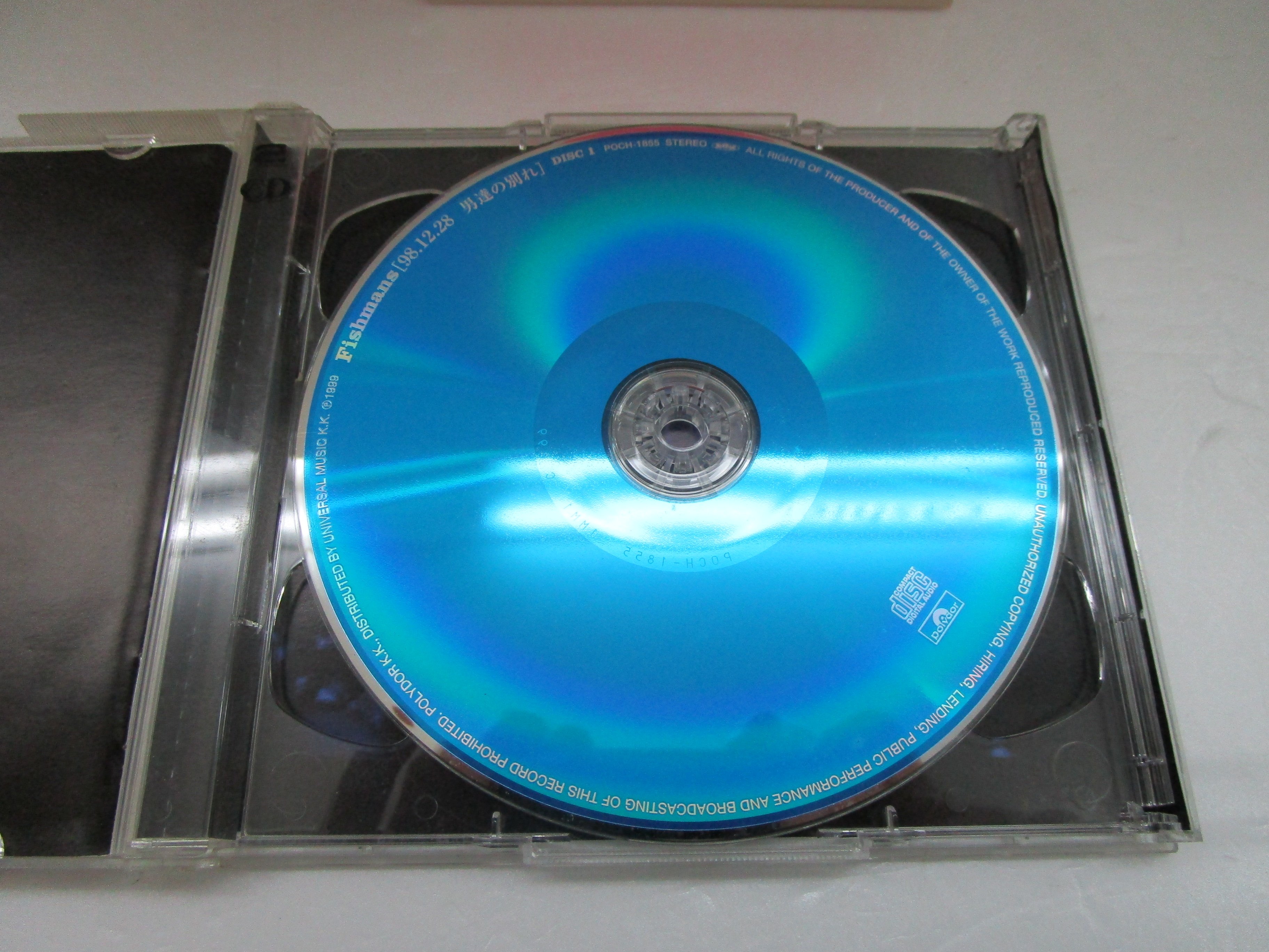 フィッシュマンズ / 98.12.28 男たちの別れ CD ※パッケージ・ダメージ