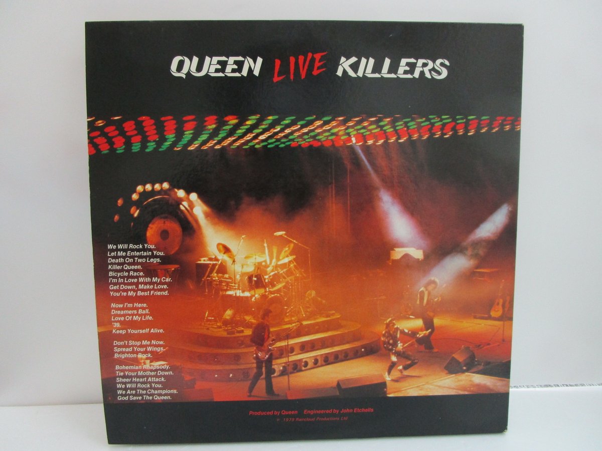 QUEEN / Live Killers カラー・レコード | TOHTO records &