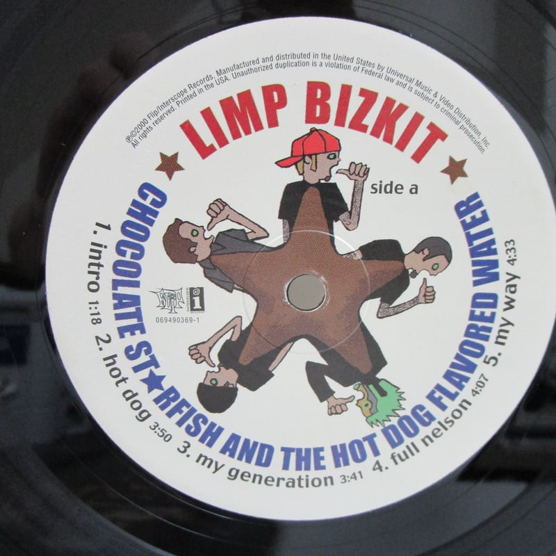 e*奨様 (2LP) Limp Bizkit /chocolate starfi USED]LIMP BIZKIT / CHOCOLATE STARFISH AND THE HOT DOG FLAVORED