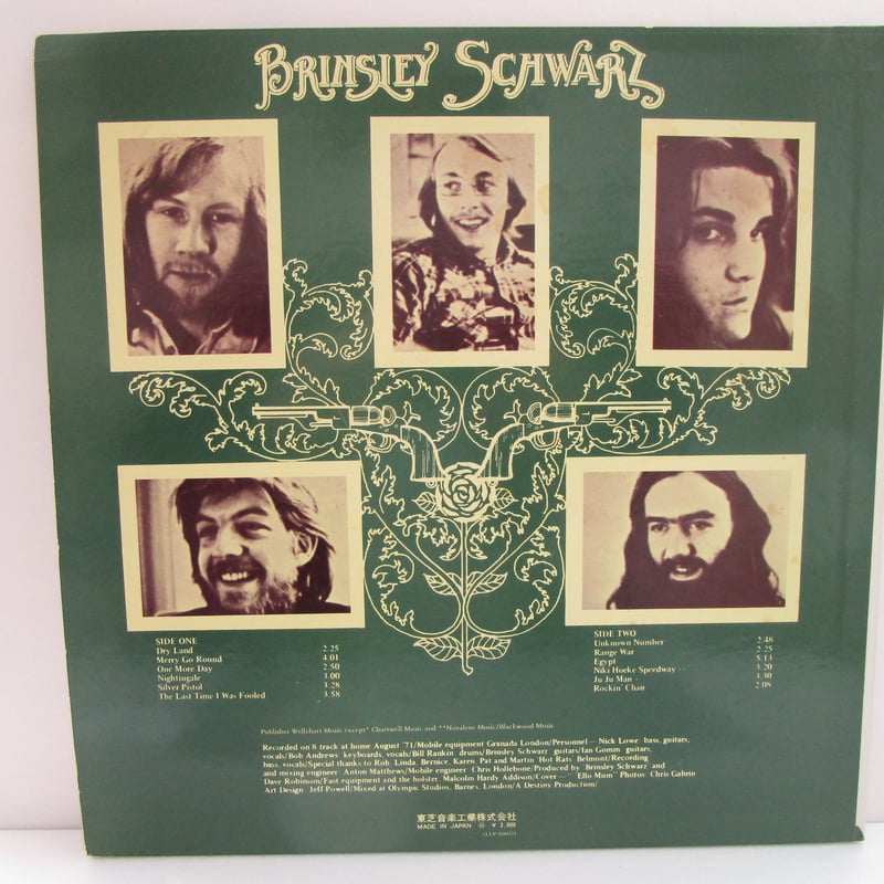 BRINSLEY SCHWARZ / Silver Pistol | TOHTO record