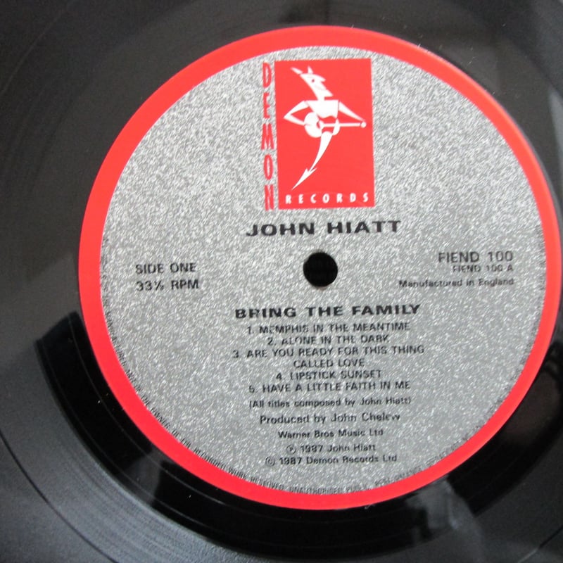 JOHN HIATT / Bring the Family | TOHTO records &