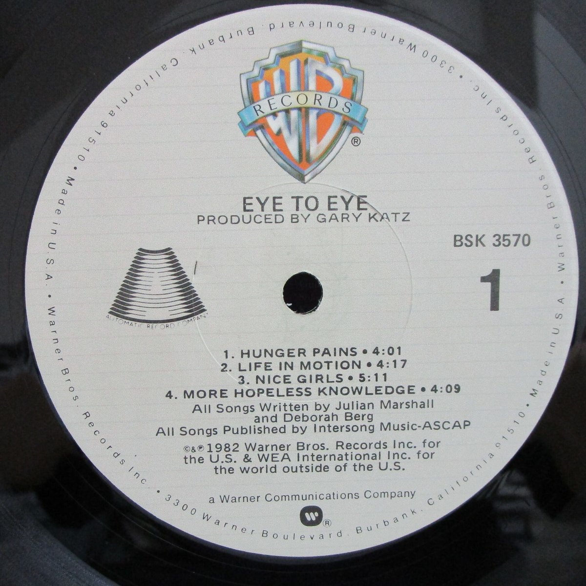 【エンチャンテッド】 121 ( アイトゥアイ) 1枚 EYE TO EYE / S/T | TOHTO records & books annex