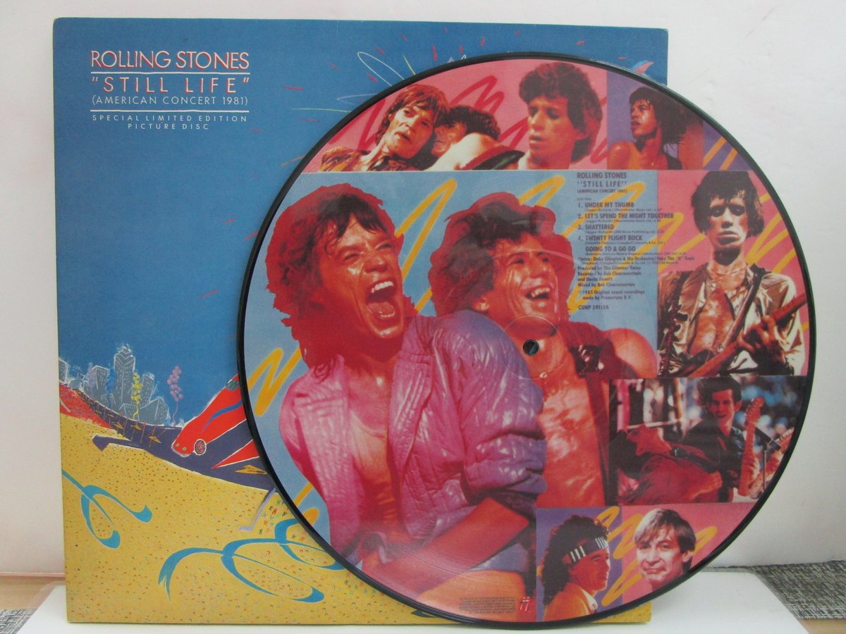 The Rolling Stones Still Life ピクチャーディスク他
