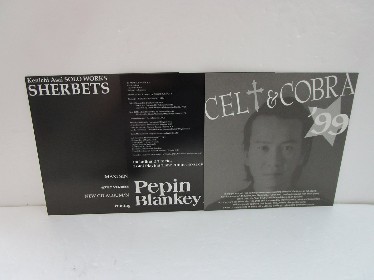BLANKEY JET CITY / Pepin 7インチ・シングル | TOHTO rec