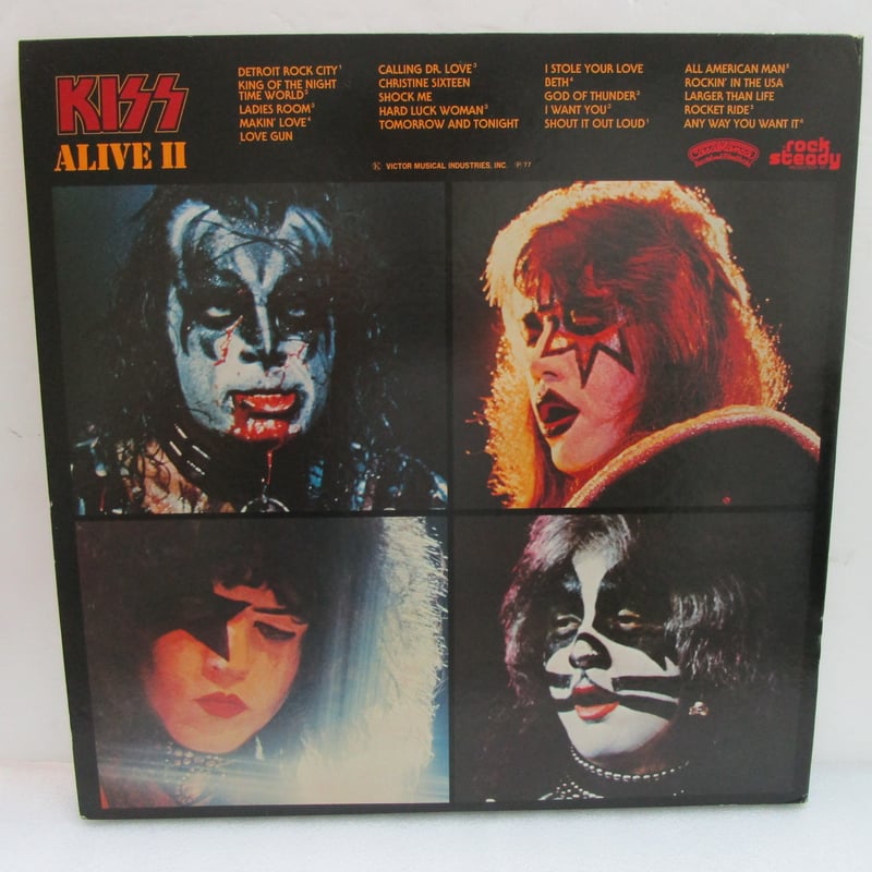 KISS / Alive II ※ブックレット付 | TOHTO records & book
