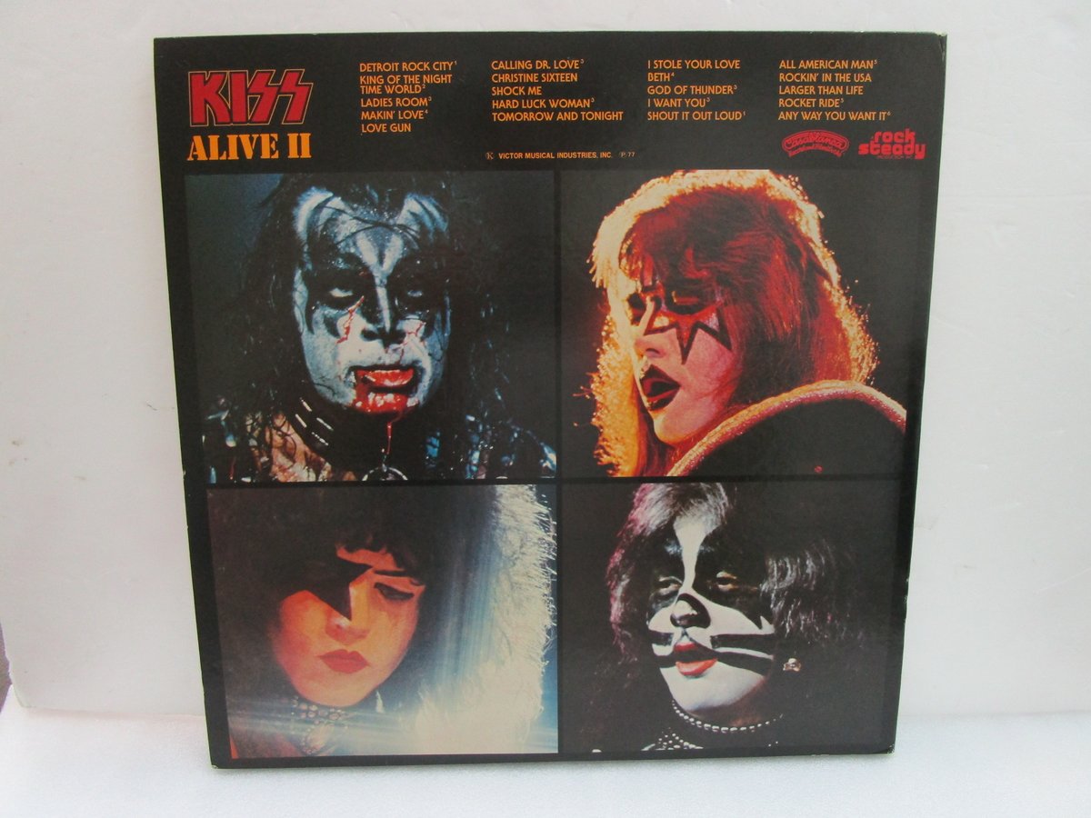 KISS / Alive II ※ブックレット付 | TOHTO records & book