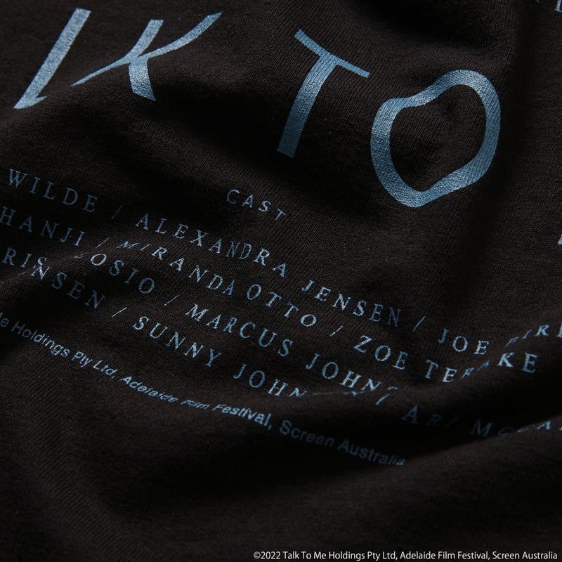 TALK TO ME/トーク・トゥ・ミー × weber] T shirt (hand)