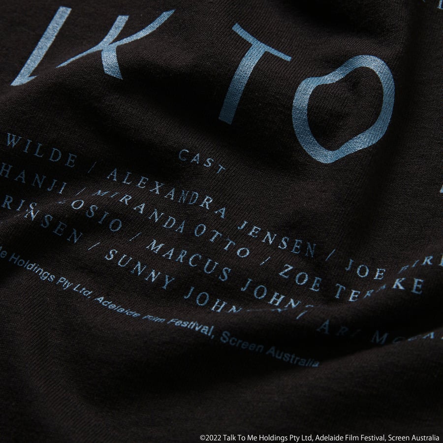 TALK TO ME/トーク・トゥ・ミー × weber] T shirt (hand)