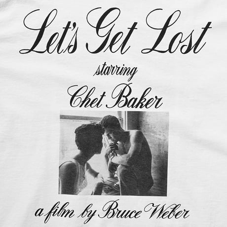 [Let's get Lost × weber] T shirt (Monochrome)