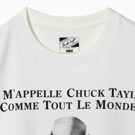 [CONVERSE CHUCK TAYLOR CLOTHING × weber] Printed T-shirt (Make your mark)