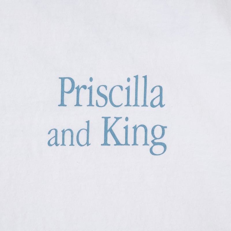Priscilla×weber] T shirt (logo) | weber