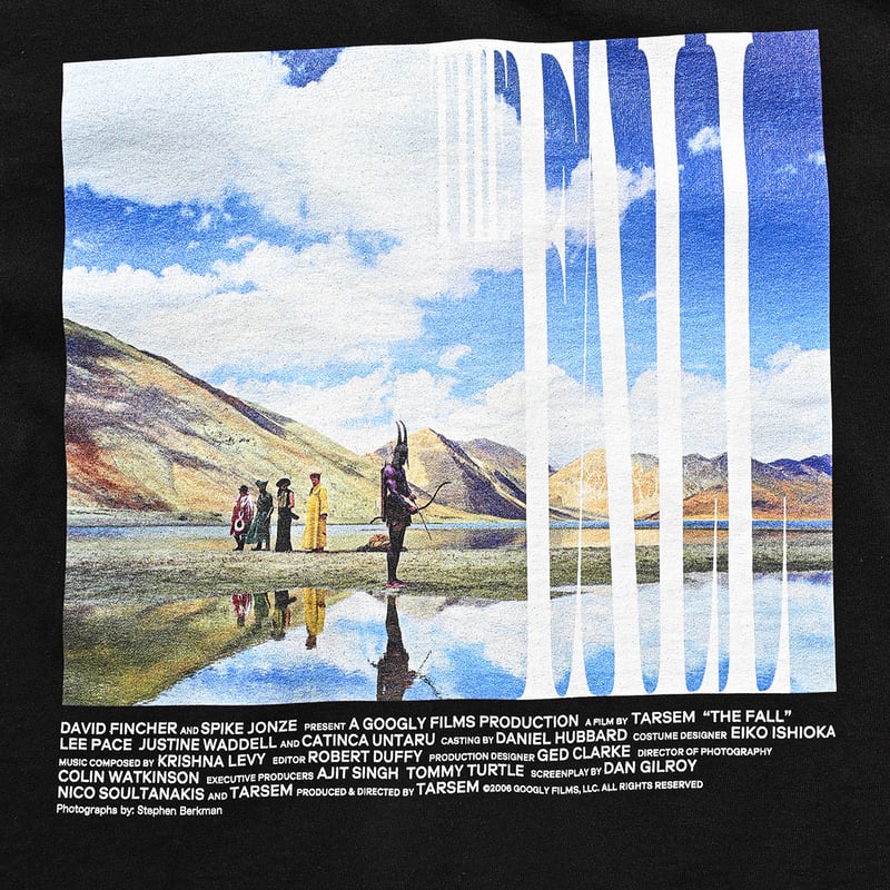 落下の王国　THE FALL　Tシャツ　weber　フライヤー3枚付き　新品 落下の王国 × weber] T shirt (Key Visual) | weber