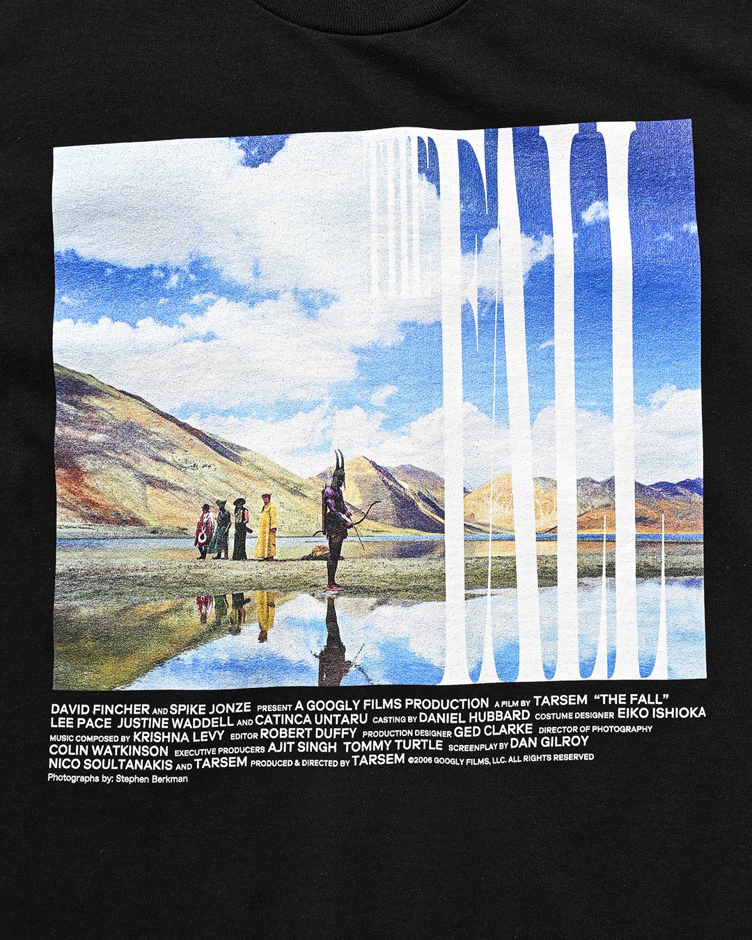 落下の王国　THE FALL　Tシャツ　weber　フライヤー3枚付き　新品 落下の王国 × weber] T shirt (Key Visual) | weber