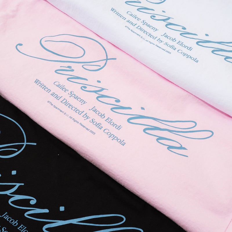 Priscilla×weber] T shirt (logo) | weber