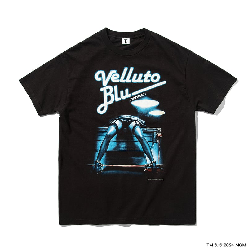 Blue Velvet× weber] italian poster art T shirt