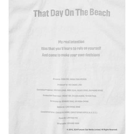 [海辺の一日 × weber] T shirt