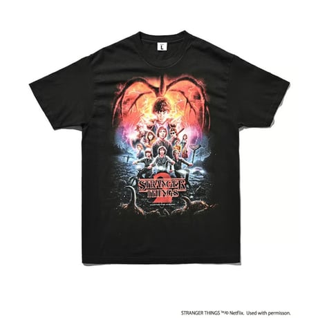 [Stranger Things × weber] T shirt with Special Box (Season 2)
