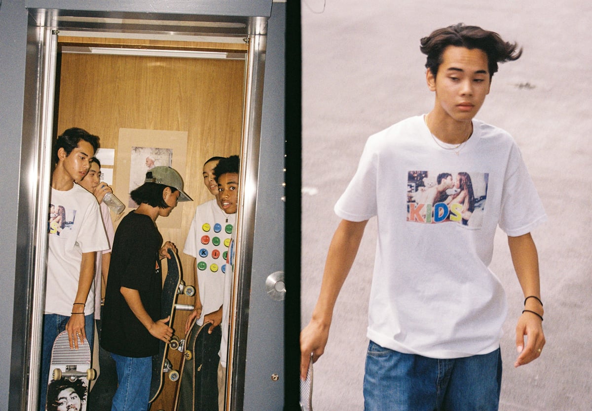 KIDS × weber] Photo T shirt | weber