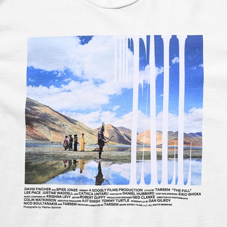 [落下の王国 × weber] T shirt (Key Visual)