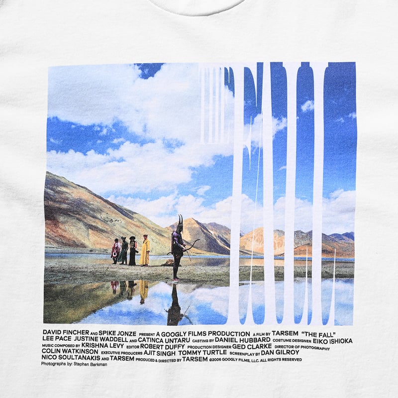 落下の王国 × weber] T shirt (Key Visual) | weber