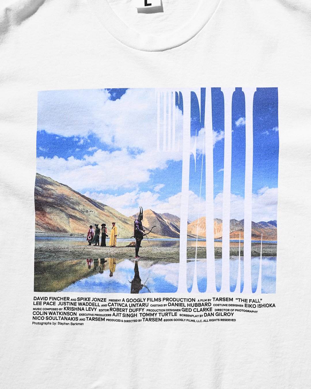 [落下の王国 × weber] T shirt ホワイト Lサイズ 落下の王国 × weber] T shirt (Key Visual) | weber