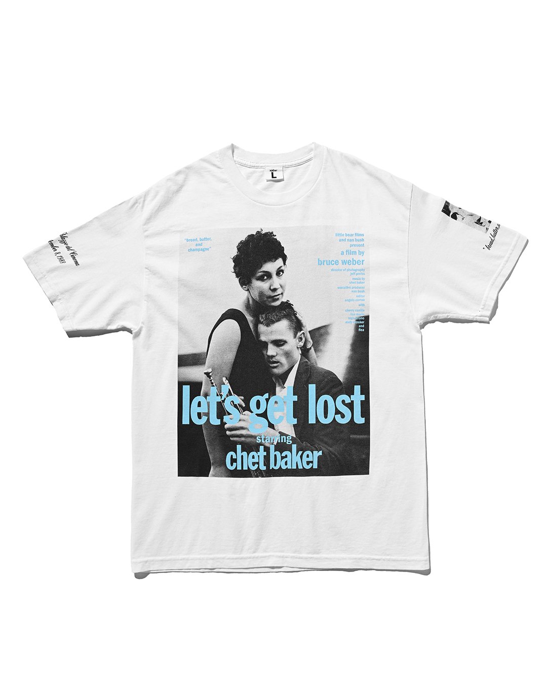 Let's get Lost × weber] T shirt (Poster art 2)