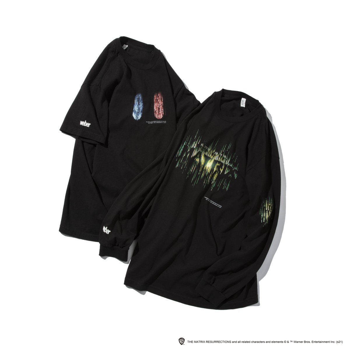 weber Matrix ロンT Tシャツ XL 映画 Warner Bros The Matrix Resurrections l weber] long sleeve
