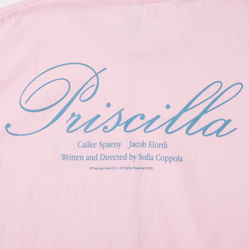 Priscilla×weber] T shirt (logo) | weber