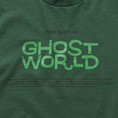 [Ghost World×weber]  T shirt (logo)