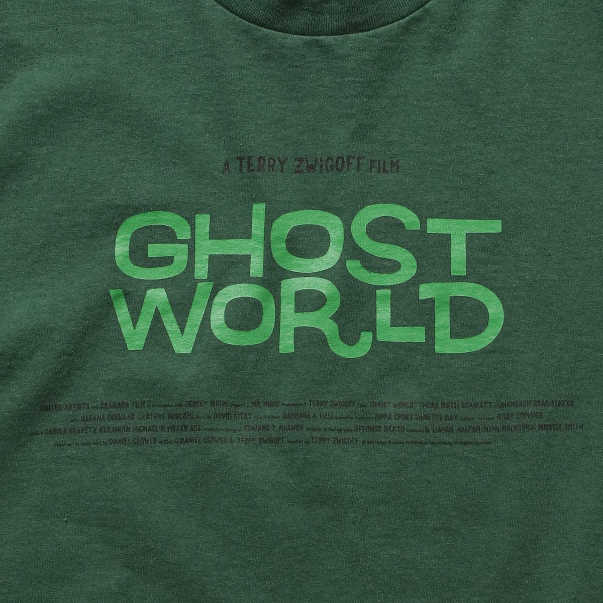 [Ghost World×weber] T shirt (logo)