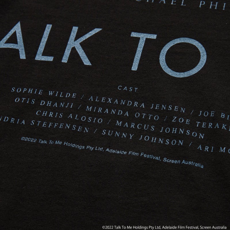 TALK TO ME/トーク・トゥ・ミー × weber] T shirt (hand)