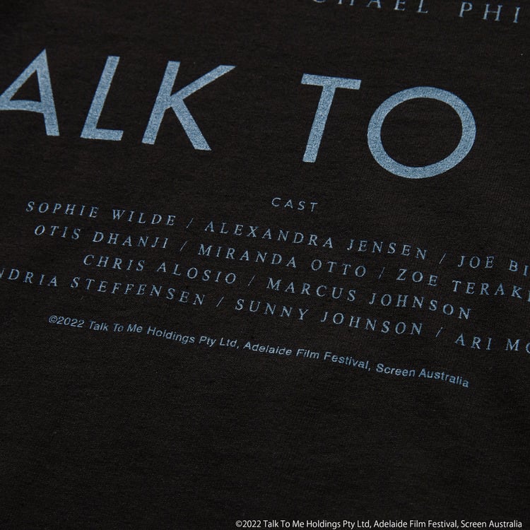 TALK TO ME/トーク・トゥ・ミー × weber] T shirt (hand)